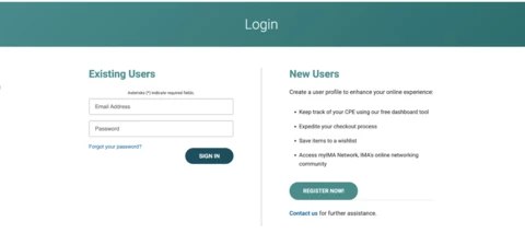 Sign In Page: Banner + Two-Column Layout