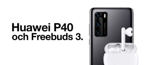 Huawei P40 & Freebuds 3