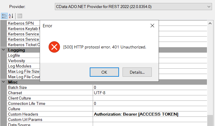 ADC Removing Authorization Header That Contains Bearer Token