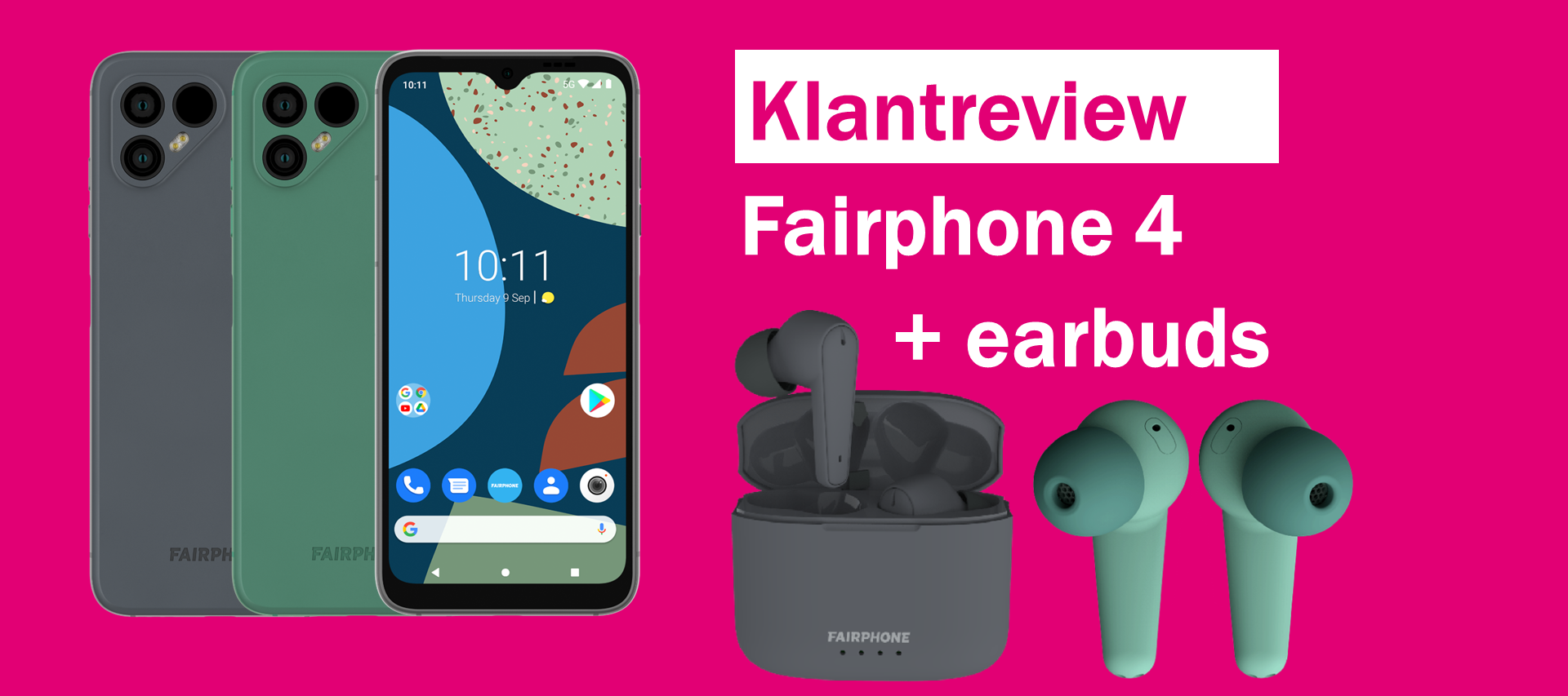[REVIEW] Fairphone 4 + earbuds