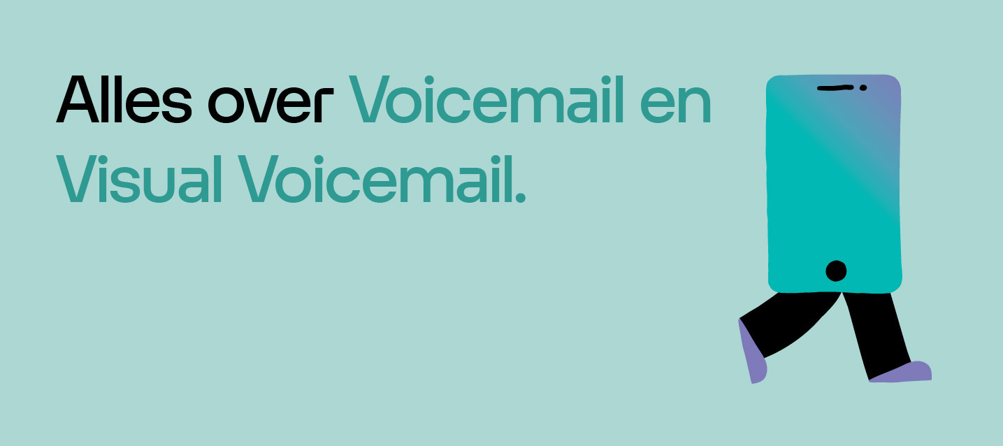 Alles over Voicemail en Visual Voicemail