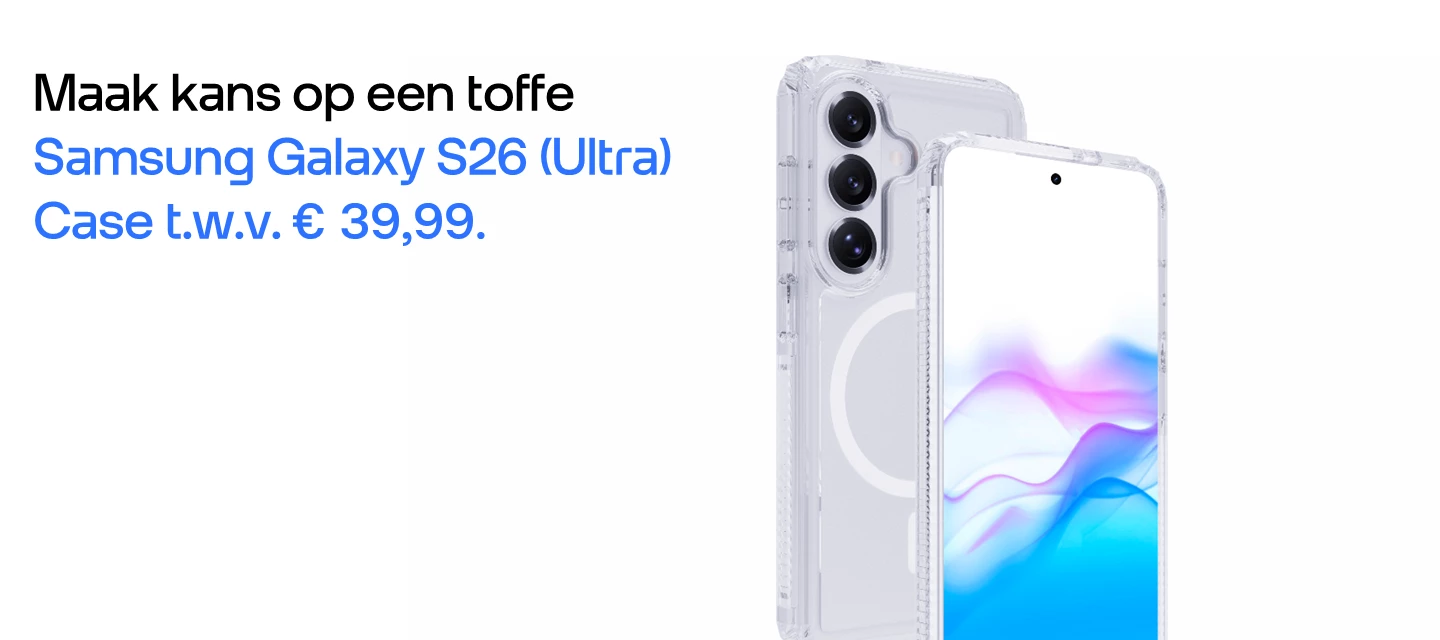 Win een toffe case voor je Samsung Galaxy S26 (Ultra).