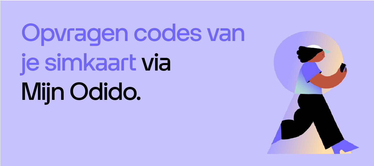 Opvragen pukcode simkaart via Mijn Odido