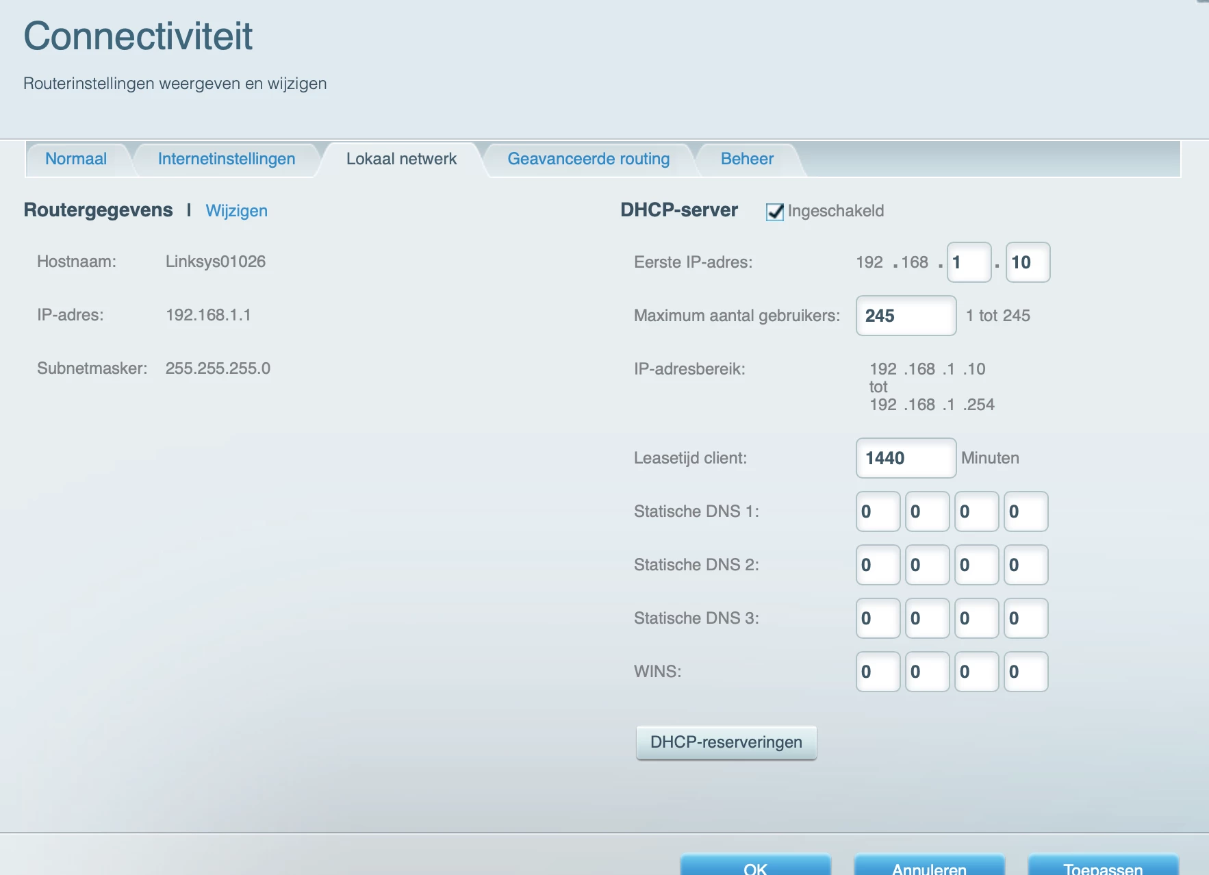 Hoe sluit ik een Linksys Velop MX8400 mesh/router aan op de Odido Zyxel ...