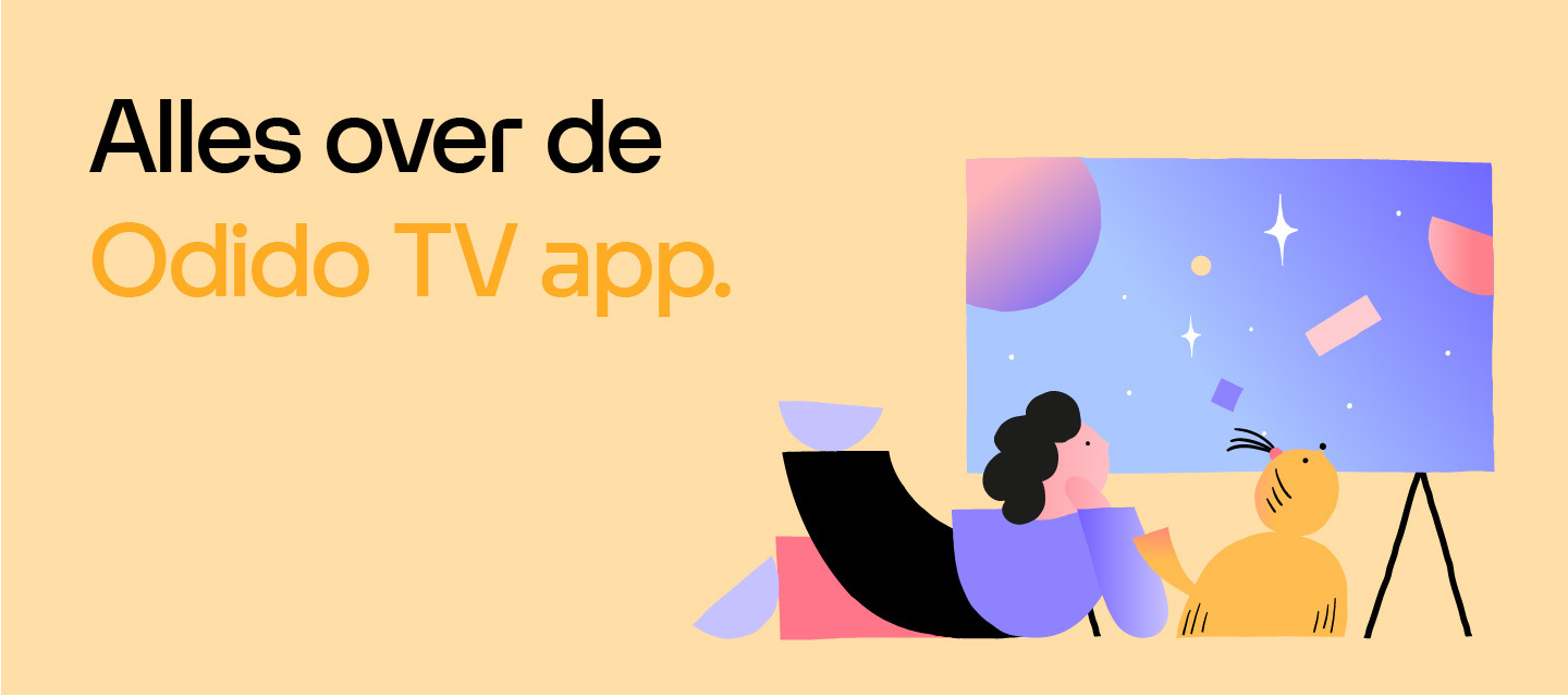 Alles over de Odido TV app voor smart-tv's!
