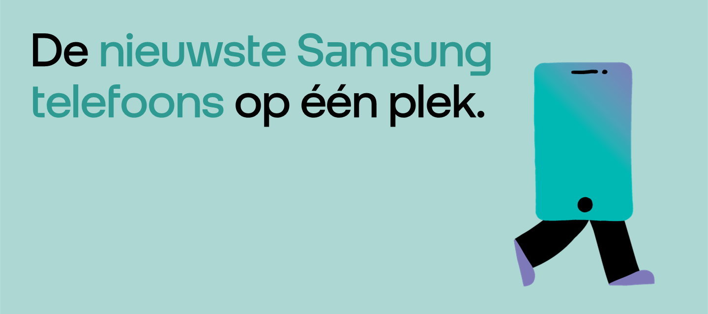 De nieuwste Samsung telefoons op 1 plek