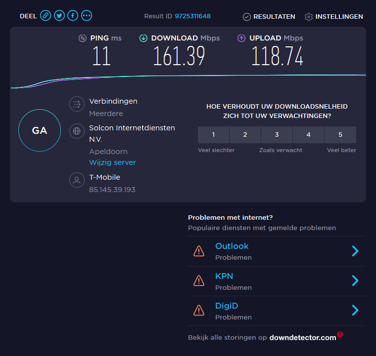 traag internet door router