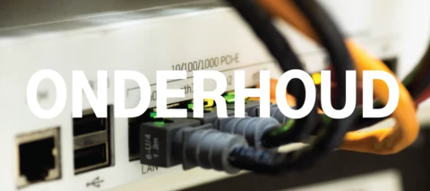 Onderhoud in oktober en november (week 41 tot en met week 44)