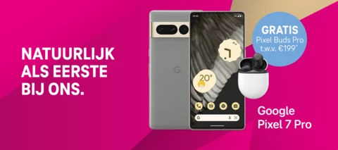 FAQ en levertijden Google Pixel 7 en Google Pixel 7 Pro