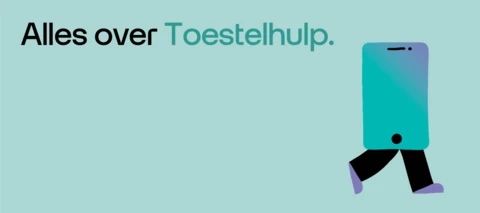 De Toestelhulp pagina van Odido!