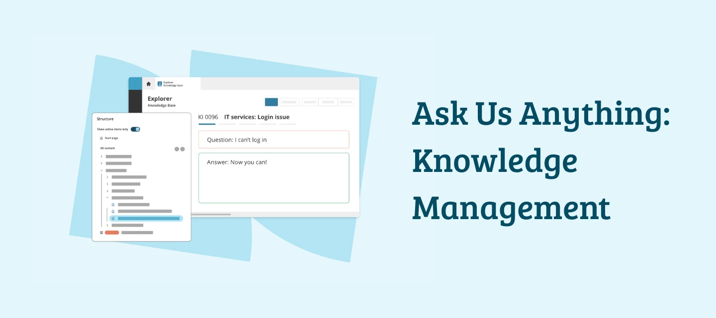 Recap: Ask Us Anything about Knowledge Management