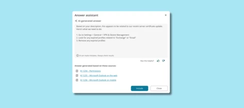 AI Answer Assistant: the right answer, every time