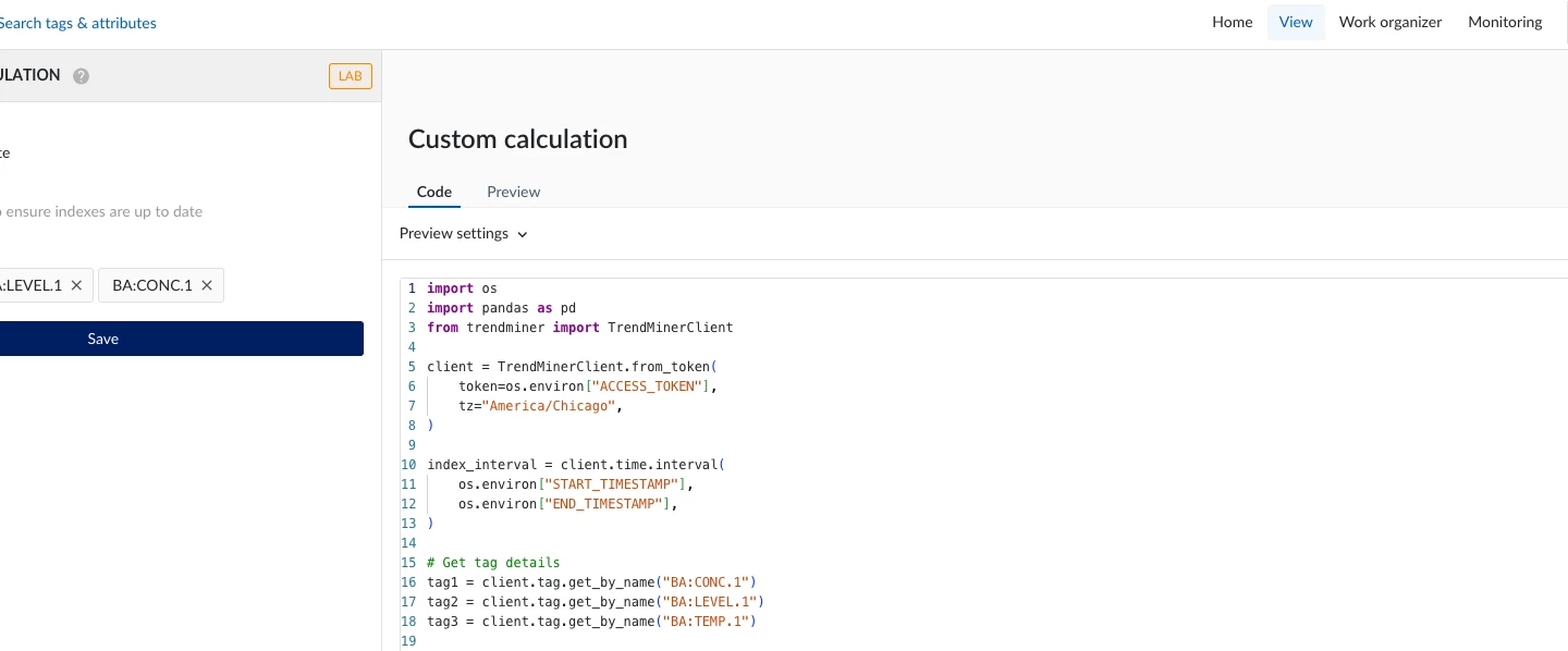 Calculating median value using custom calculation (tag builder ...