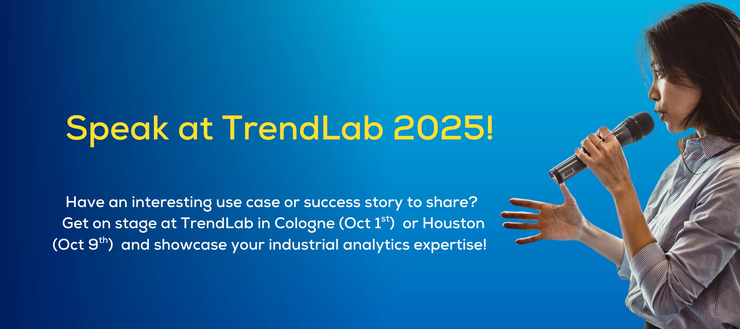 Speak at TrendLab 2025!