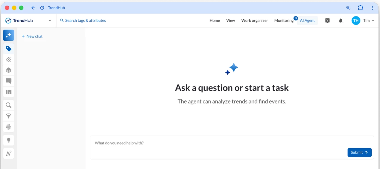 The new TrendMiner Agent in the 2026.R3.0 release