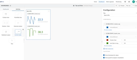 Create and track KPIs