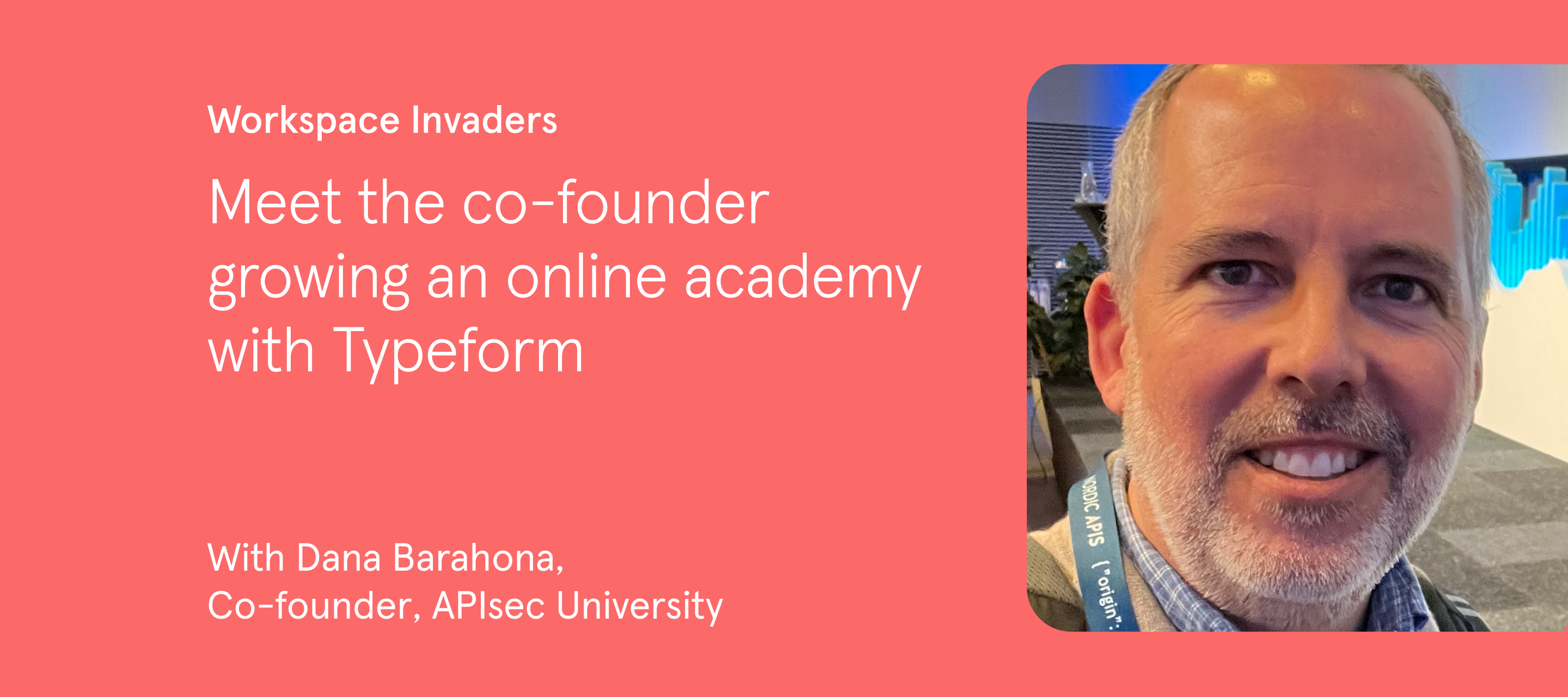 Workspace Invaders: Meet the co-founder growing an online academy with Typeform