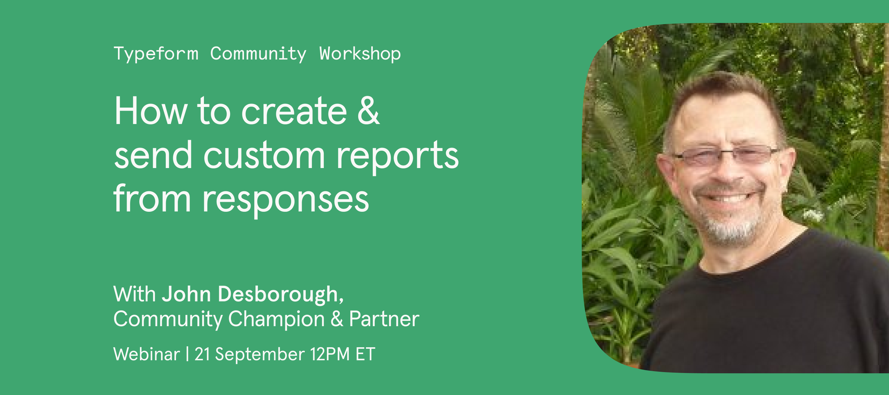 Rewatch the workshop: Learn how to automatically turn quiz responses into personalised reports 🪄