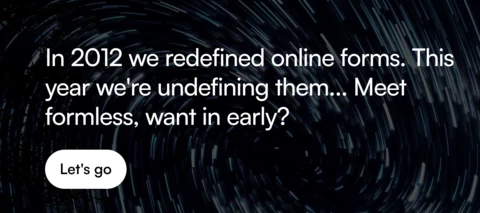 New product preview: Meet the future of online forms this Thursday 👀