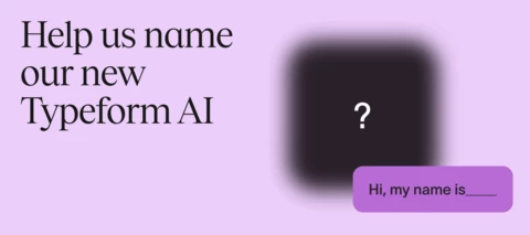 Help us name our chatty new Typeform AI