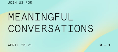 [Meaningful Mondays] Discover the workshops happening at Meaningful Conversations 🧰