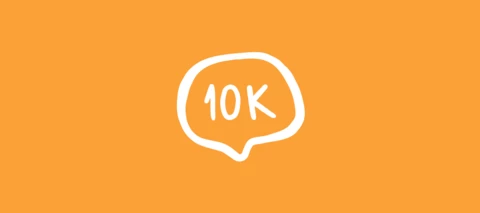 We're 10,000 community members  ​​🚀