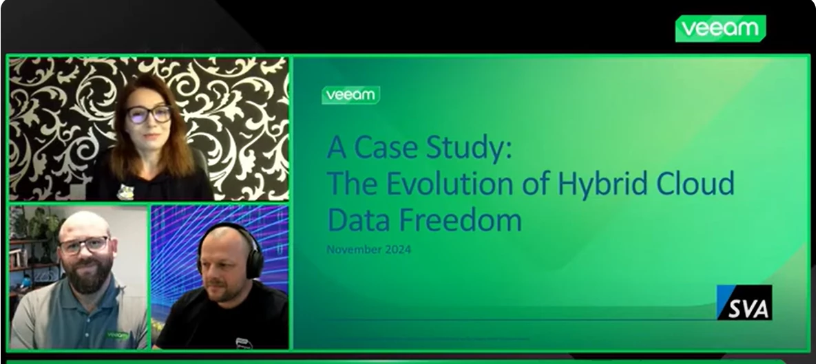 Veeam 100 Show- A Case Study: The Evolution of Hybrid Cloud Data ...