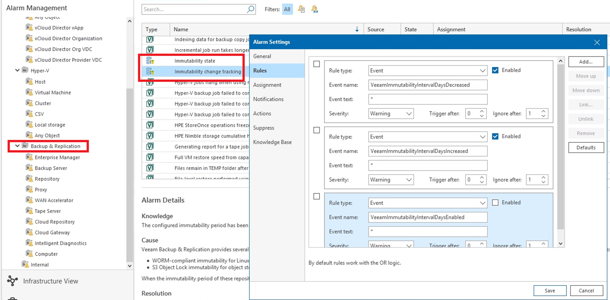 Configure, Notify, Action: Veeam ONE's ransomware detection | Veeam  Community Resource Hub