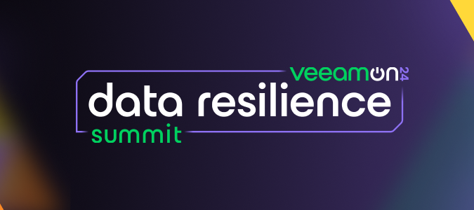 VeeamON Data Resilience Summit 2024 - Register Now!