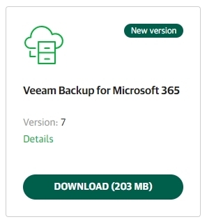 veeam backup for microsoft 365 latest version