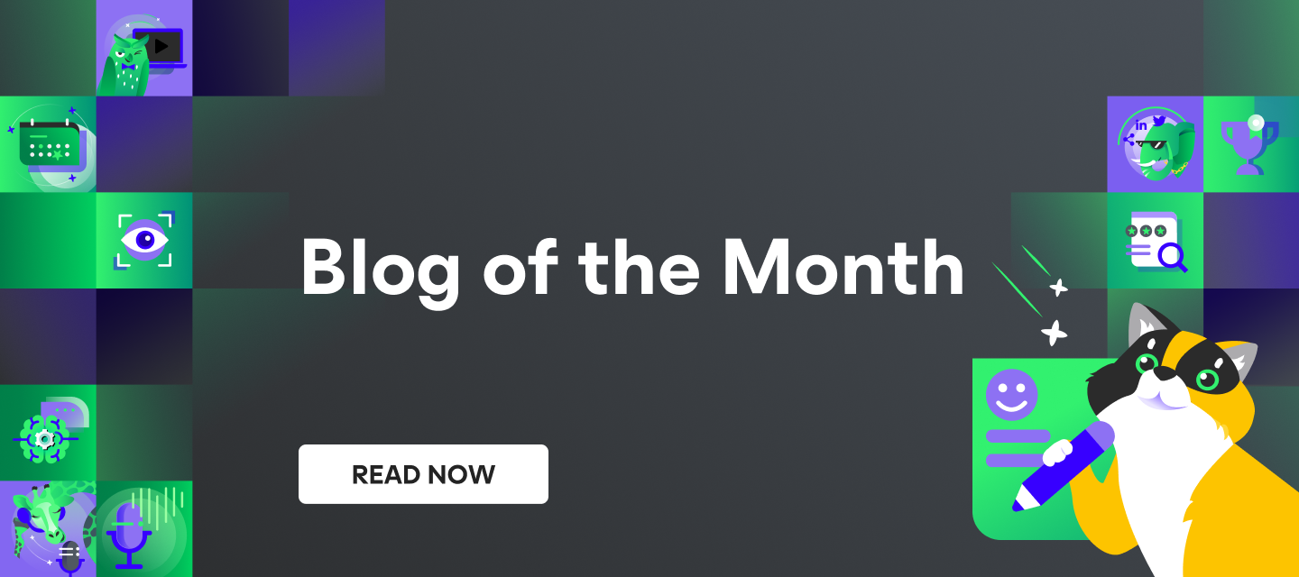 Blog of the Month Winner June 2024