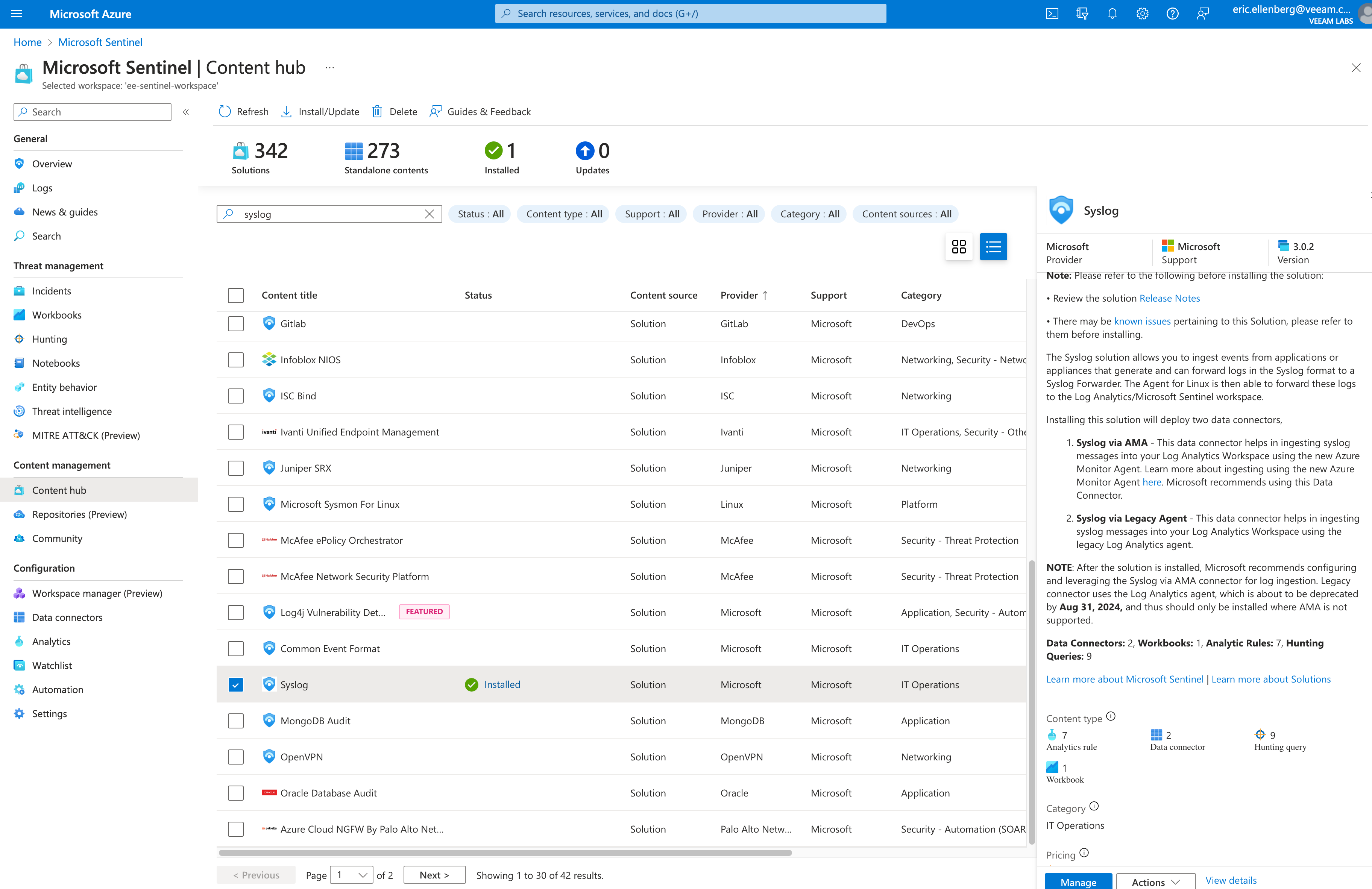 Fortify your digital immune system with Veeam and Microsoft Sentinel ...