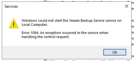 SOLVED: Veeam Failure - Cannot contact the site specified URL access to  this website has been blocked.