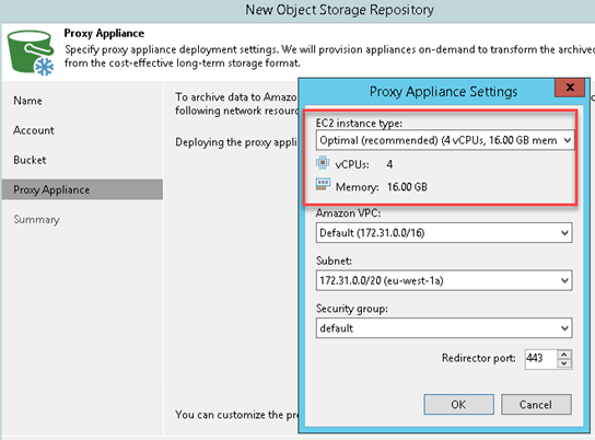 veeam size calculator