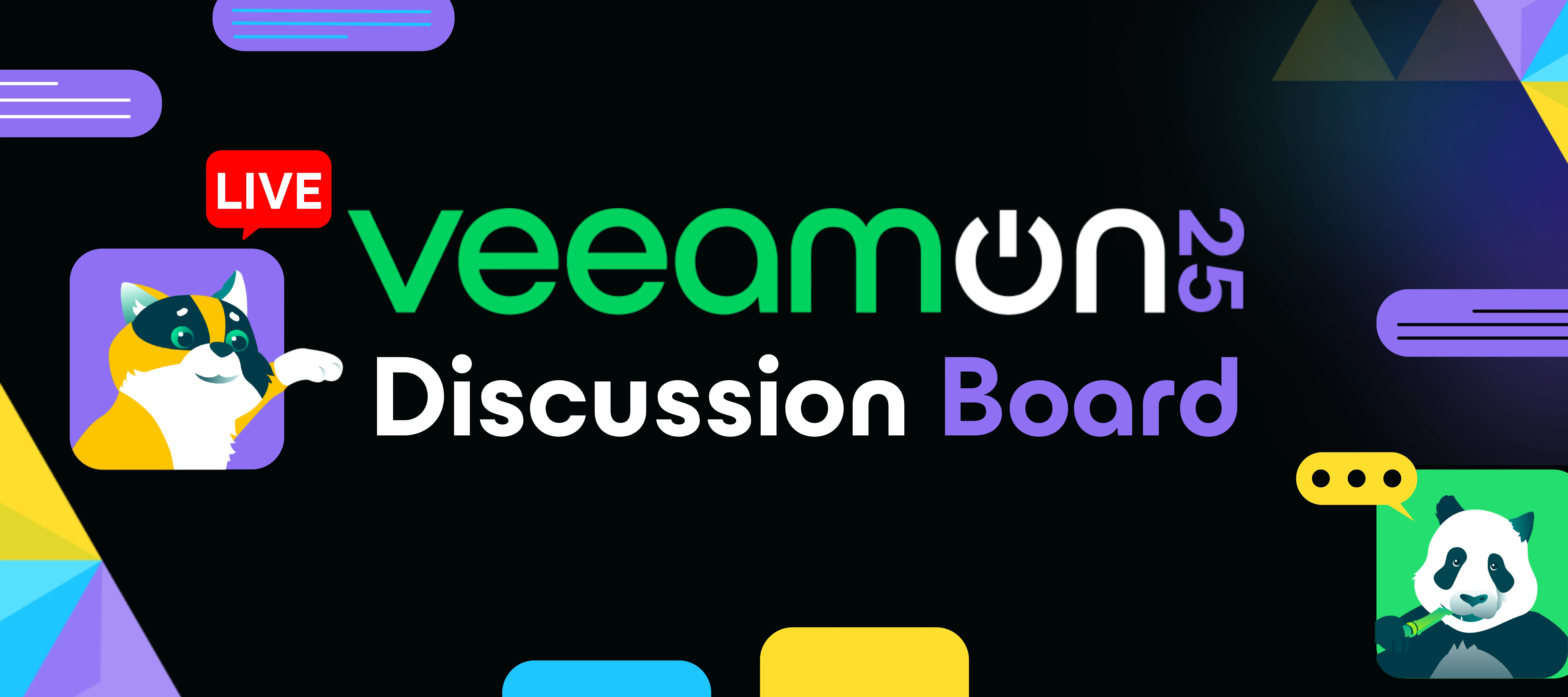 VeeamON 2025 x Community Hub Discussion Board