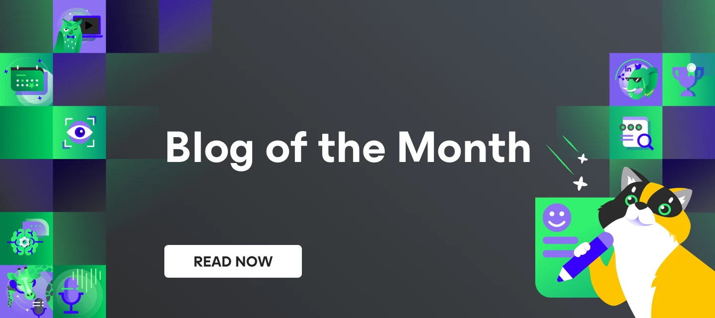 Blog of the Month Winner July 2025