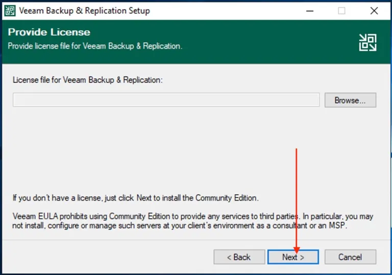 how to install veeam backup and replication 11