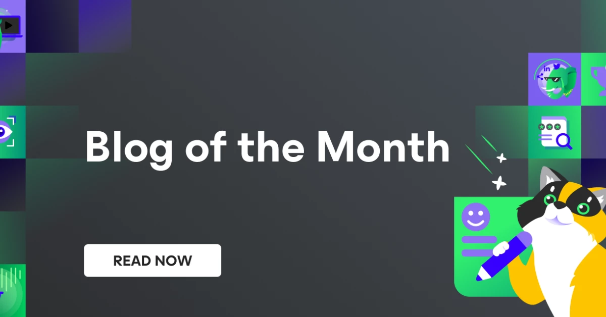 Blog of the Month August 2025 Winner