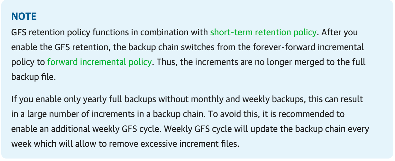 Demystifying Veeam's Backup Copy Feature – Part III, Long-Term (GFS)  Retention | Veeam Community Resource Hub