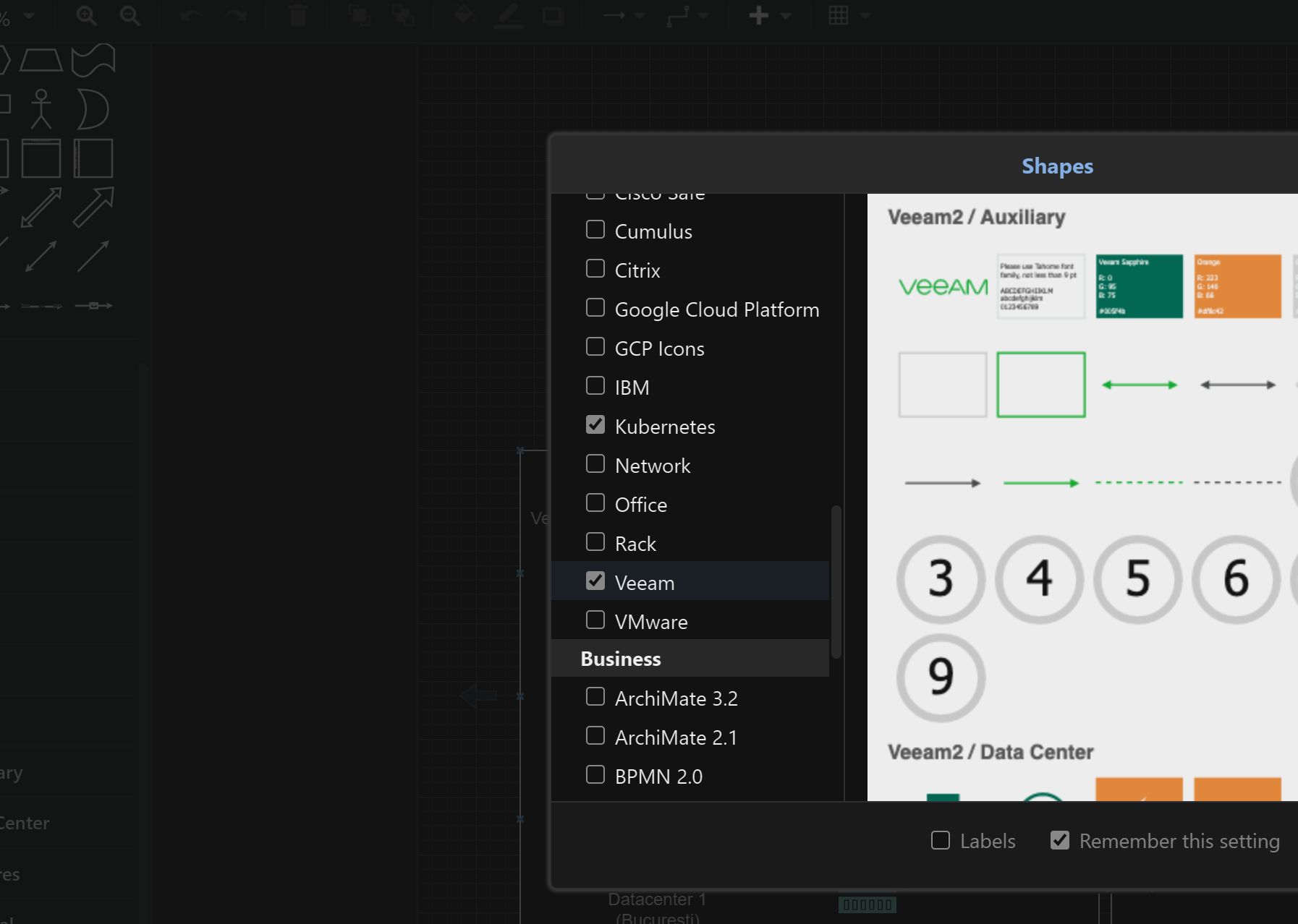 Iconițe (stencils) pentru diagrame Veeam | Veeam Community Resource Hub