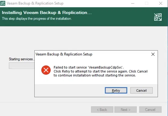 Failed to connect to Veeam Backup and Replication server: How to fix Remote  Channel Sink UriNotPublished, remote connection refused, and failed to  start the service | Veeam Community Resource Hub