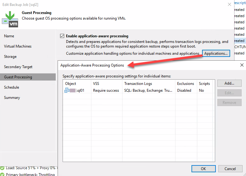 Which Application Aware Backup method do you use? | Veeam Community  Resource Hub