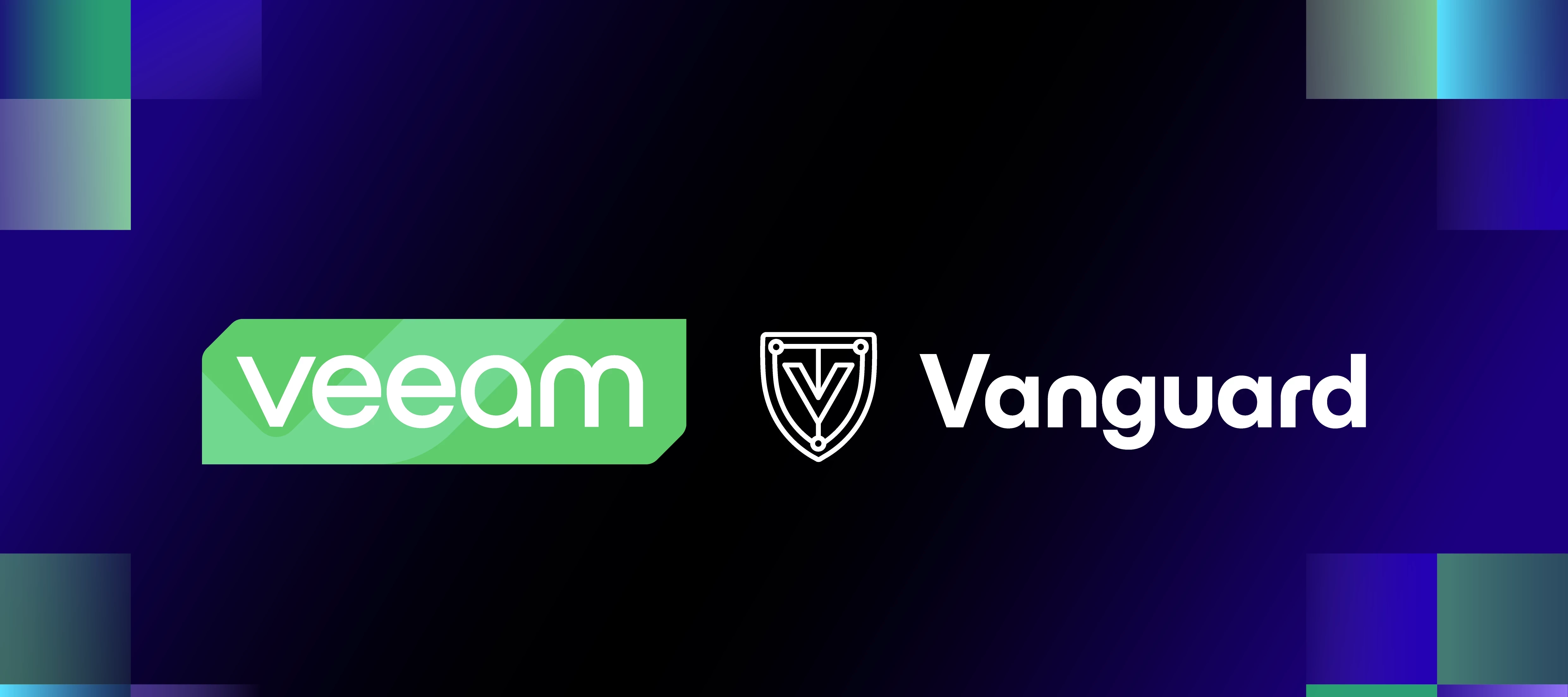 Veeam Vanguard banner with logo