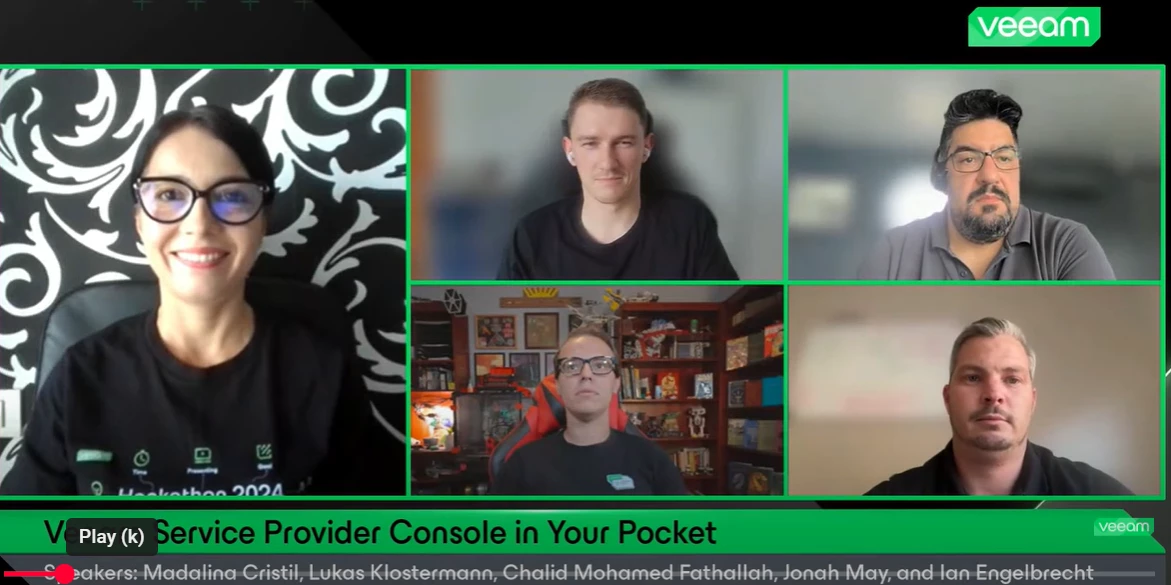 Veeam 100 Show -Episode 18-Veeam Service Provider Console in Your Pocket- Hackathon 2024 Special Edition