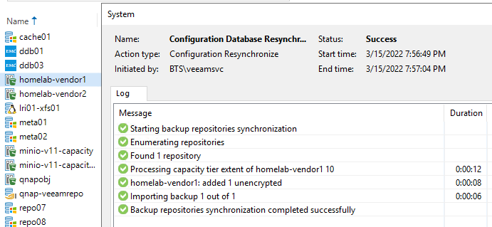 SOBR - Switching Capacity Tier Vendor | Veeam Community Resource Hub