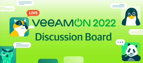VeeamON 2022 Community Hub Discussion Board VeeamON 2022 Community Hub Discussion Board