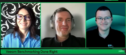 Veeam 100 Show episode 15-Veeam Benchmarking Done Right