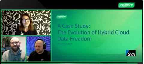 Veeam 100 Show- A Case Study: The Evolution of Hybrid Cloud Data Freedom