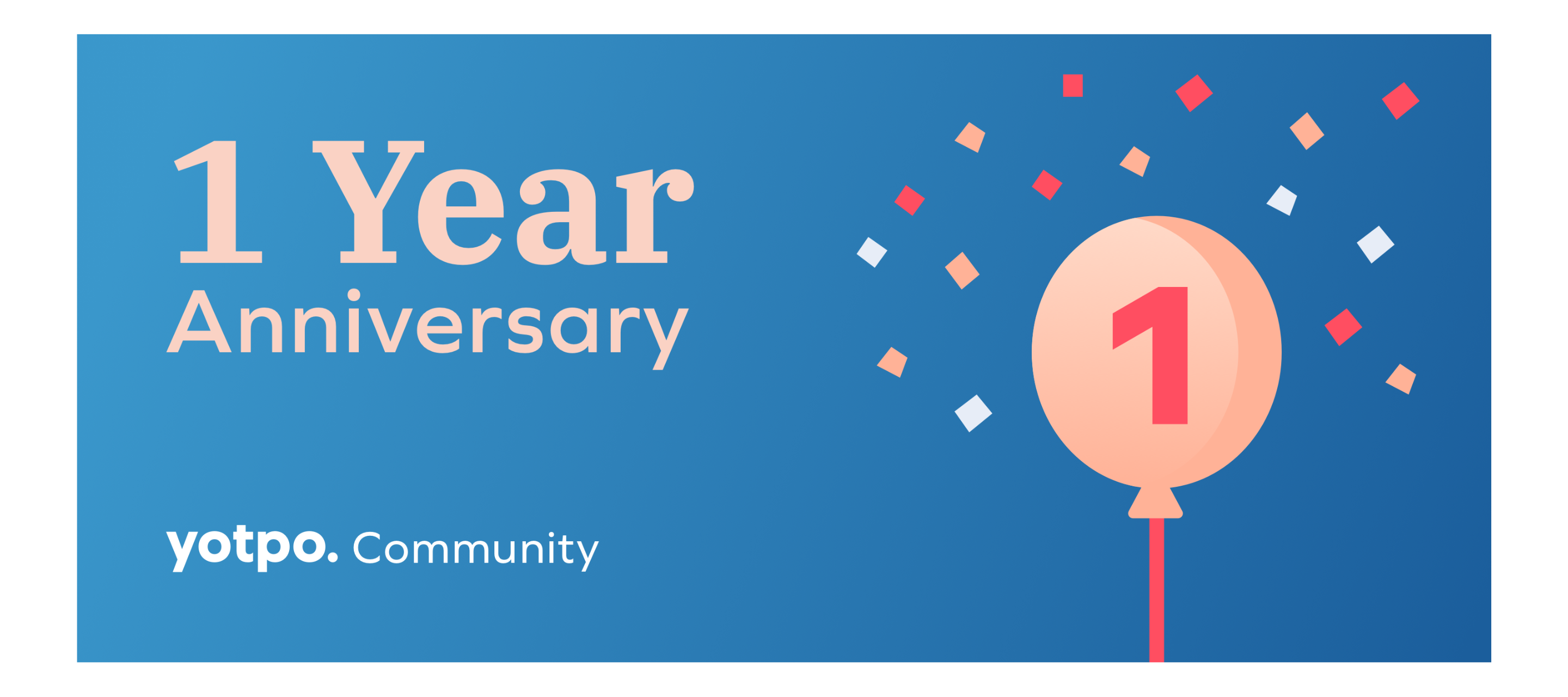 It’s been a year since we launched the Yotpo Community! 🎉🎉🎉